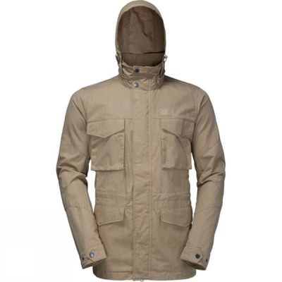 Chaquetas Jack Wolfskin Freemont Field Hombre - Beige - Chile OAM471389